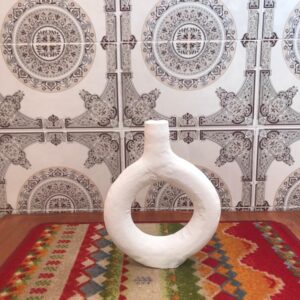 Vase artisanal marocain traditionnel